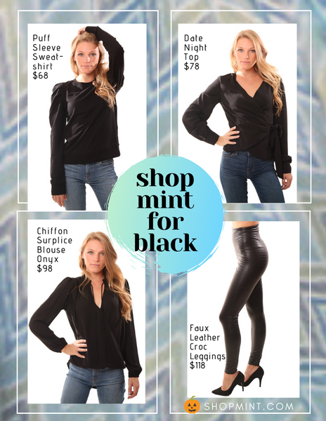 Shop Black For Fall – Mint
