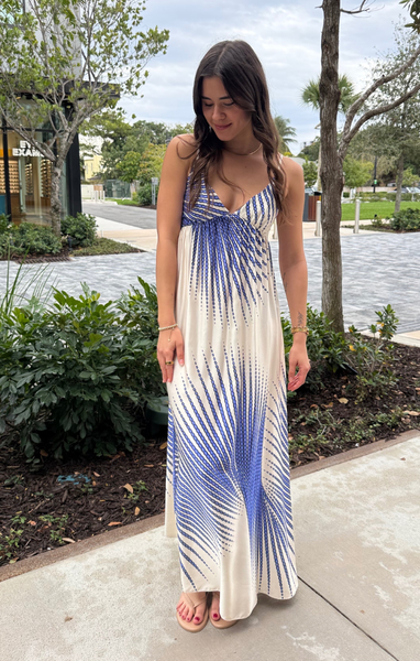 chinese dress ladies Milio Milano Linen Maxi Slip Dress main image 0