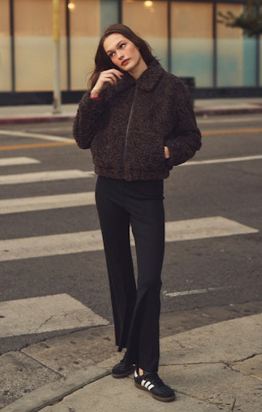 ジャケット・アウター DIANTE Shaggy middle loose coat mideal（マイディール）の「shaggy middle coat / シャギー