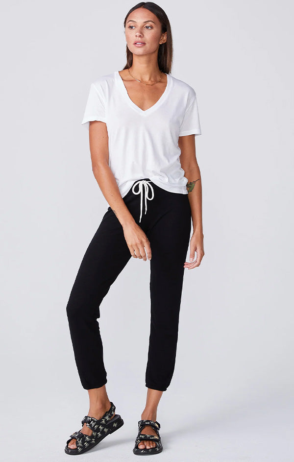Relaxed V Neck Tee