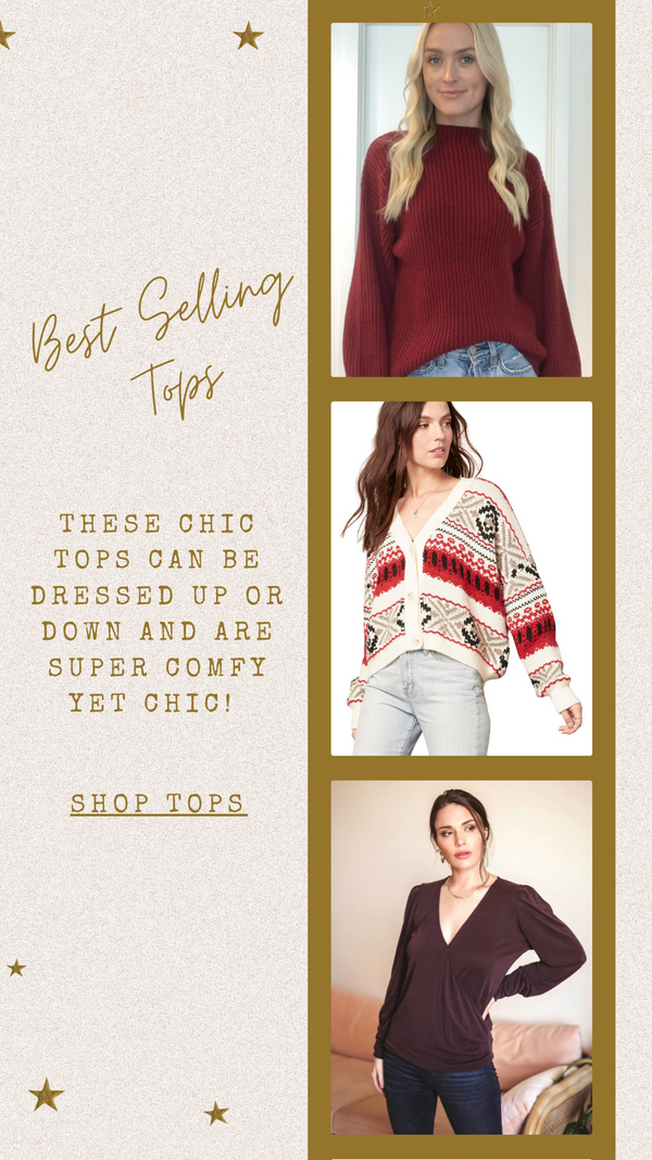 Best Selling Tops For The Holidays