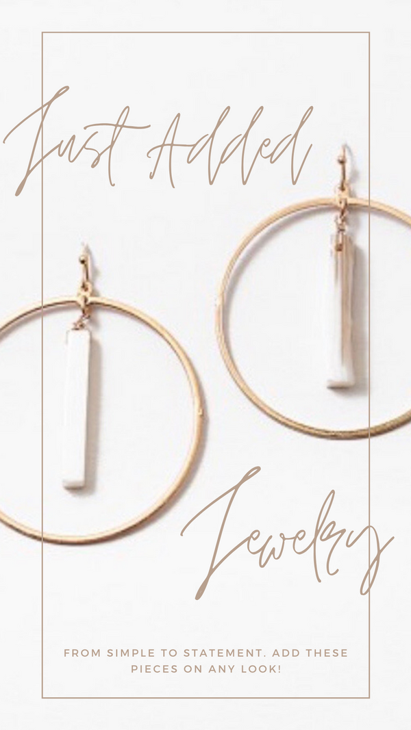 WHITE SHELL GOLD HOOPS SUMMER ACCESSORIES PRETTY EARRINGS