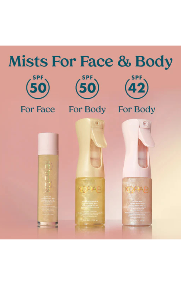 Sunglaze Sheer Body Mist Sunscreen