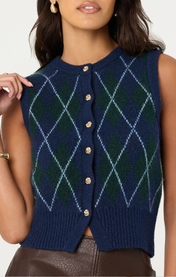 Abbie Sweater Vest