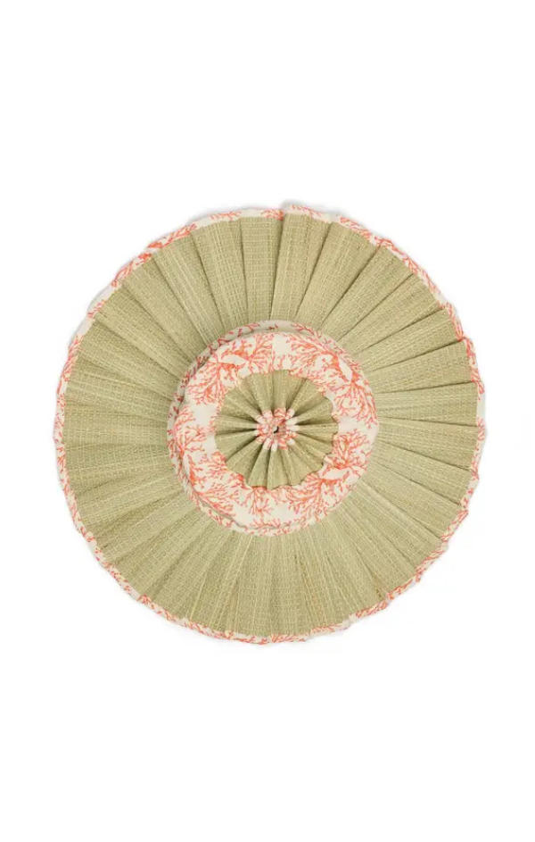 Coral Luxe Capri Hat