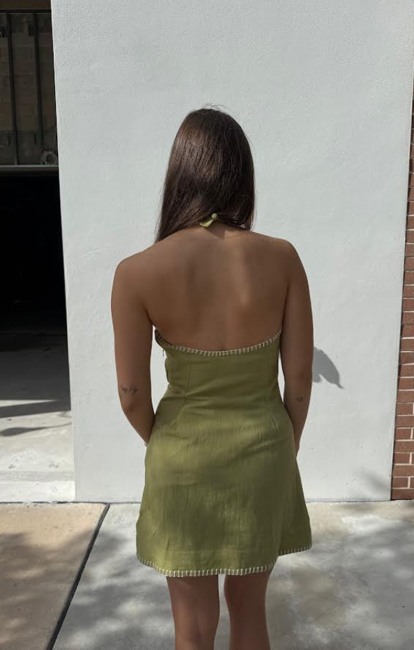 Halter Neck Mini Dress