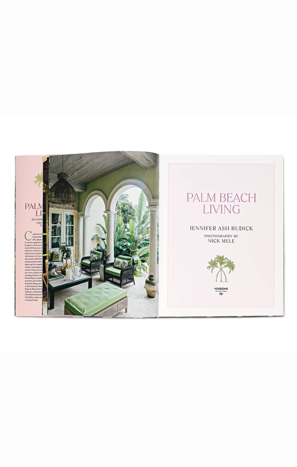 Palm Beach Living Table Book