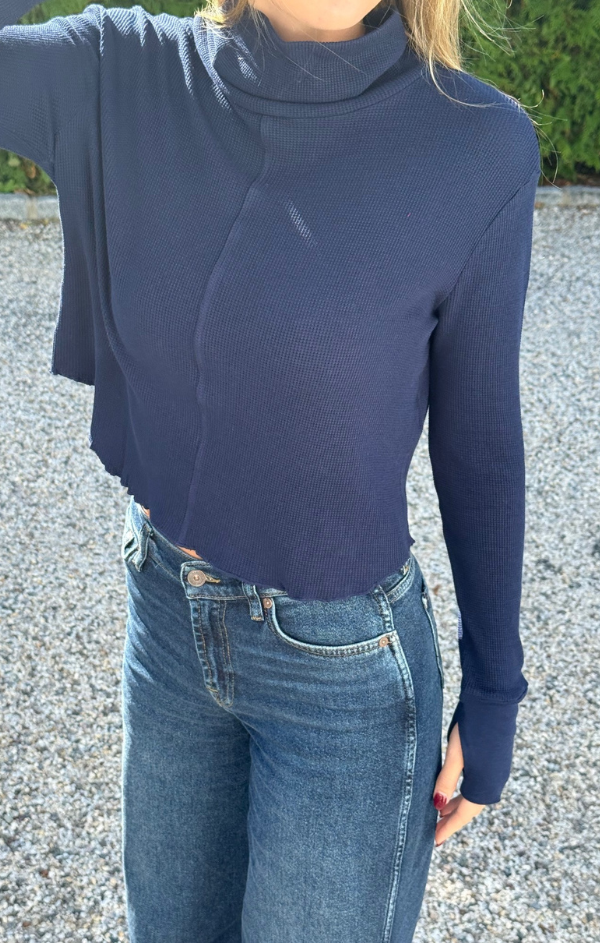 Turtleneck Long Sleeve with Thumb Holes