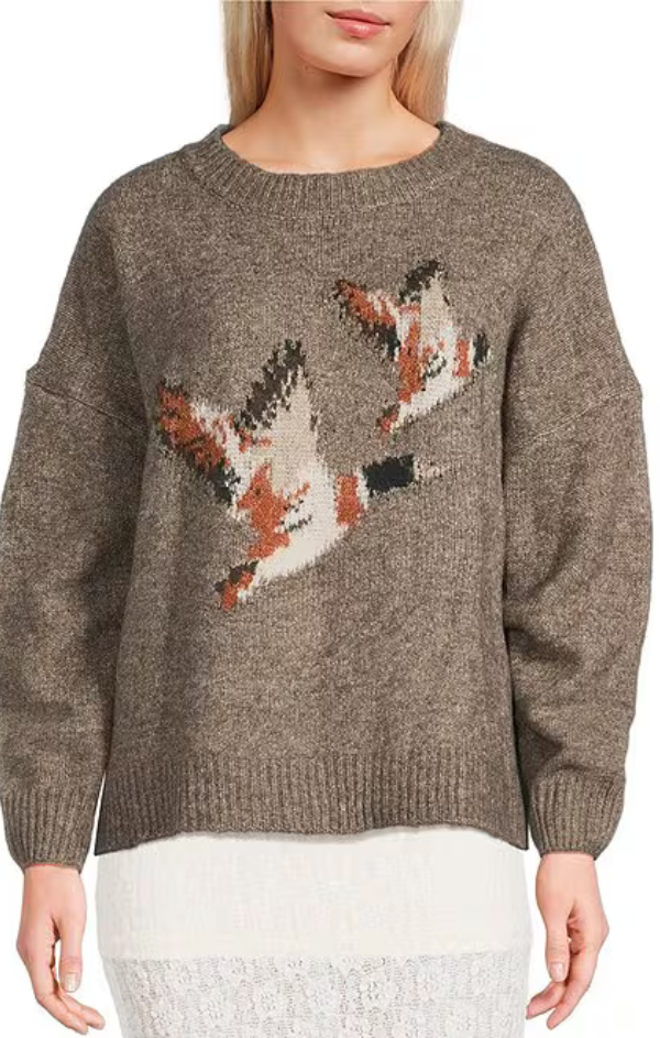 Lucky Duck Crew Sweater