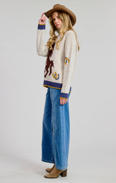 Prairie Ride Sweater – Mint
