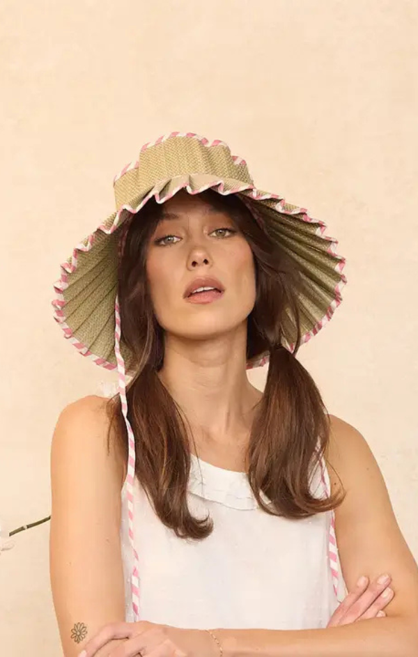 Summer Voyage Luxe Capri Hat