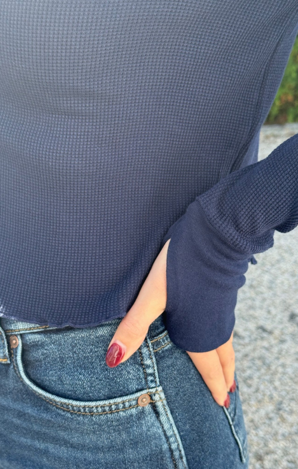 Turtleneck Long Sleeve with Thumb Holes