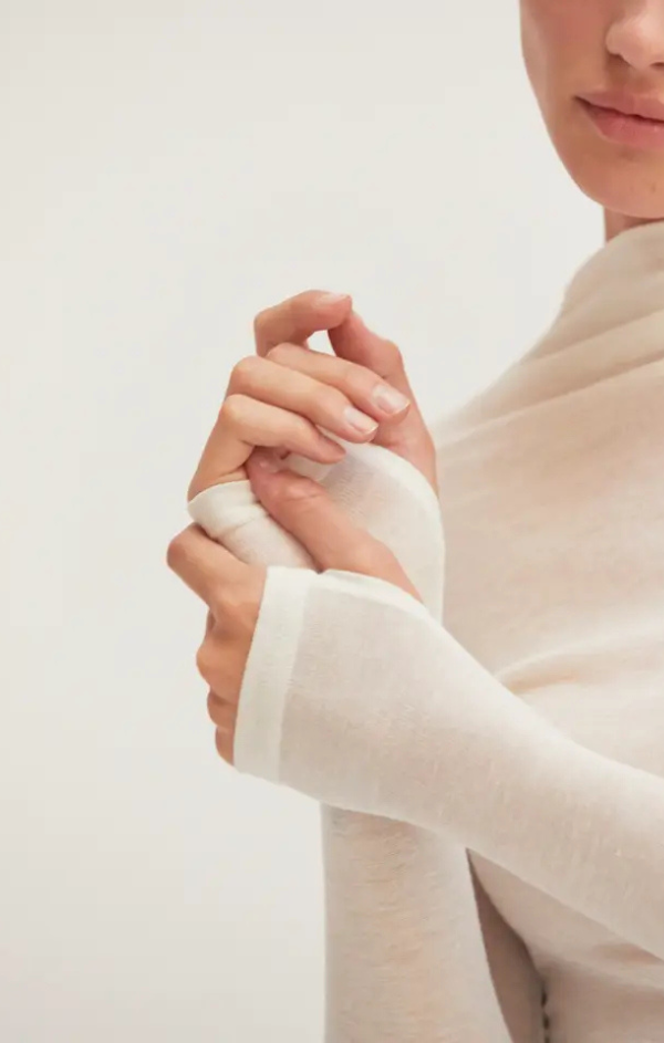 Claire Long Sleeve Mock Neck Top