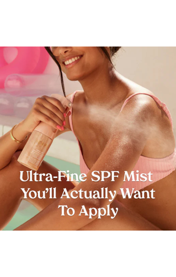 Sunglaze Sheer Body Mist Sunscreen