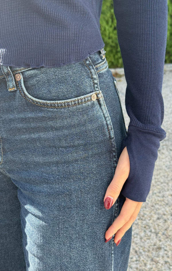 Turtleneck Long Sleeve with Thumb Holes