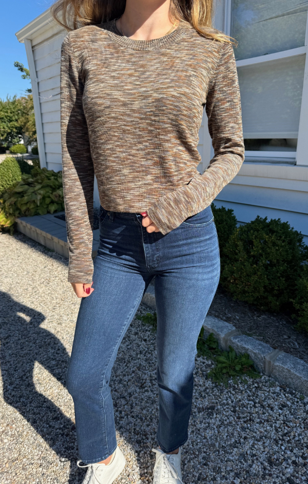 Rib Crewneck Sweater
