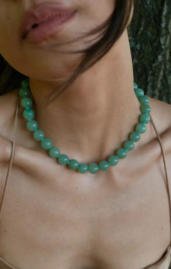 Paloma Necklace Aventurine