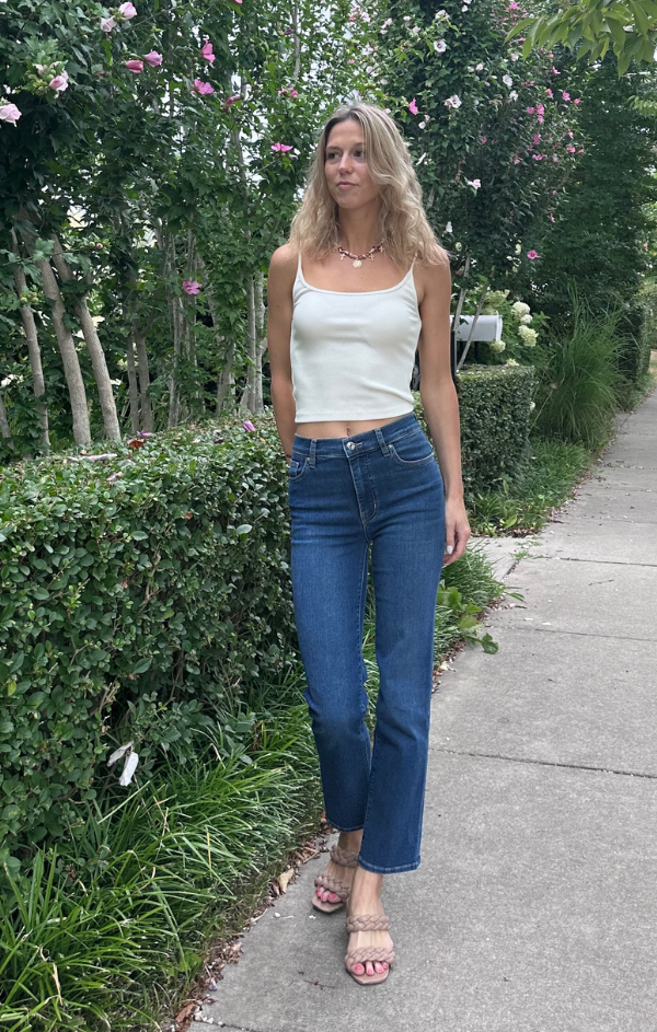 Ribbed Spaghetti Strap Cami