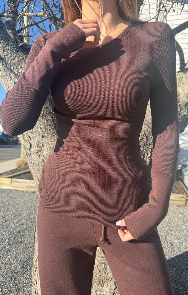 Fitted Long Sleeve New Crewneck