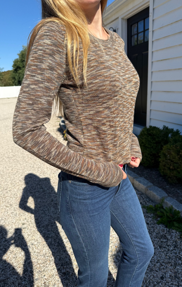 Rib Crewneck Sweater