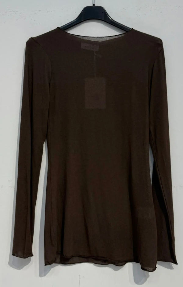 Cashmere Blend Long Sleeve Layering Tee