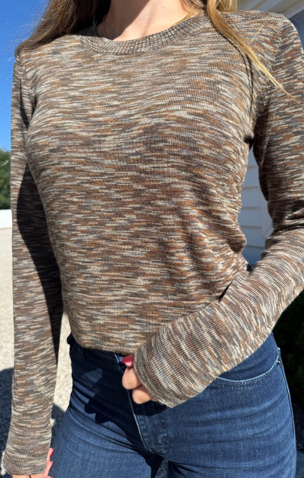 Rib Crewneck Sweater