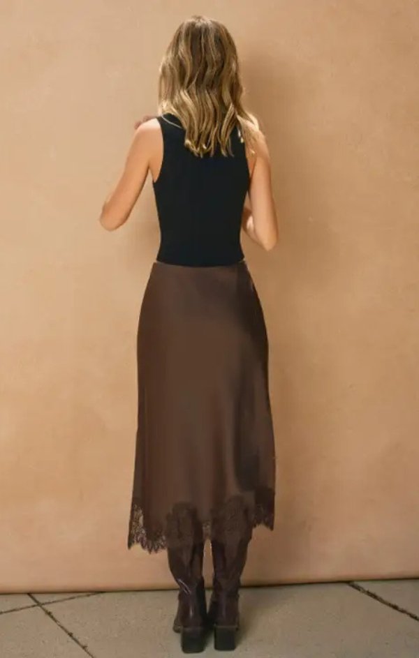 Rose Dawn Slip Skirt