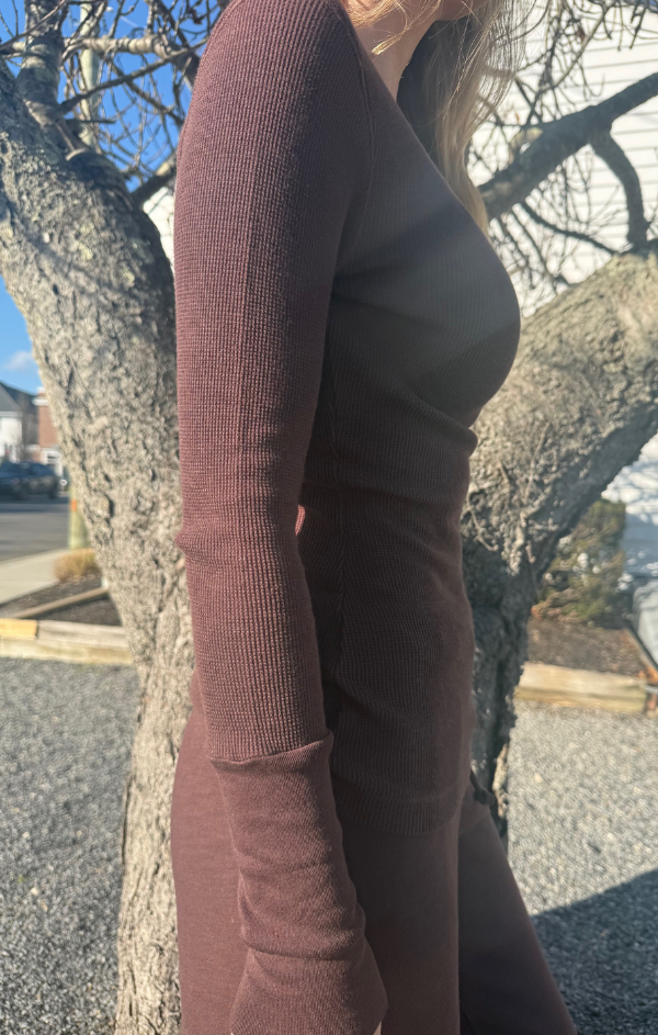 Fitted Long Sleeve New Crewneck