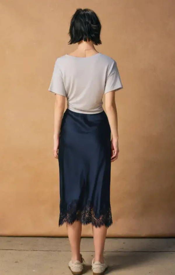 Rose Dawn Slip Skirt