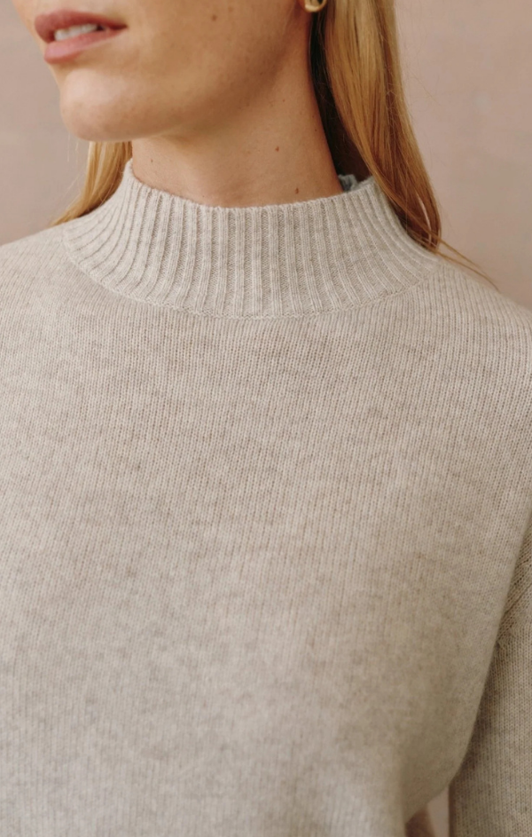 Mock Neck Sweater