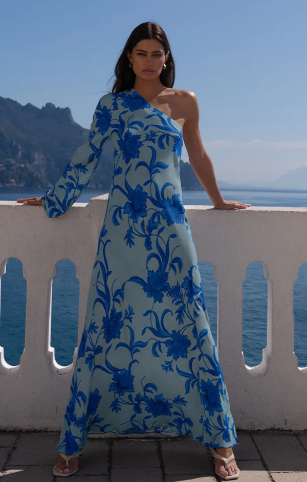 Juniper One Sleeve Maxi Dress