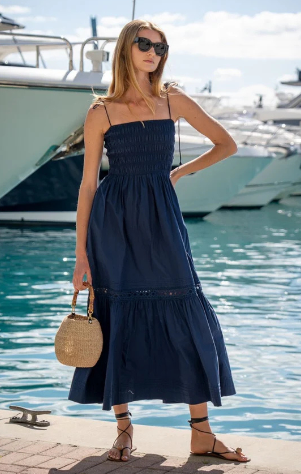 adley midi dress Adley Maxi Safa Marlin / XS