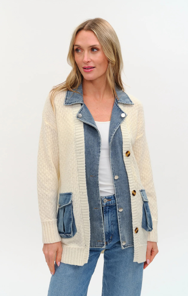 クヌースマーフ manyway denim jacket cardigan Knuth Marf manyway クヌースマーフ manyway denim jacket cardigan Knuth Marf manyway