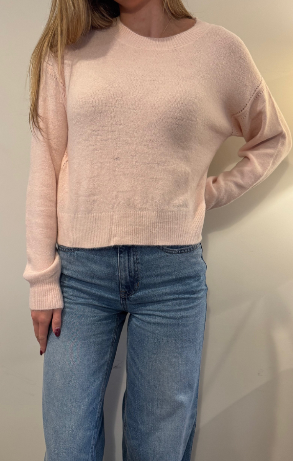 Crewneck Boxy Sweater