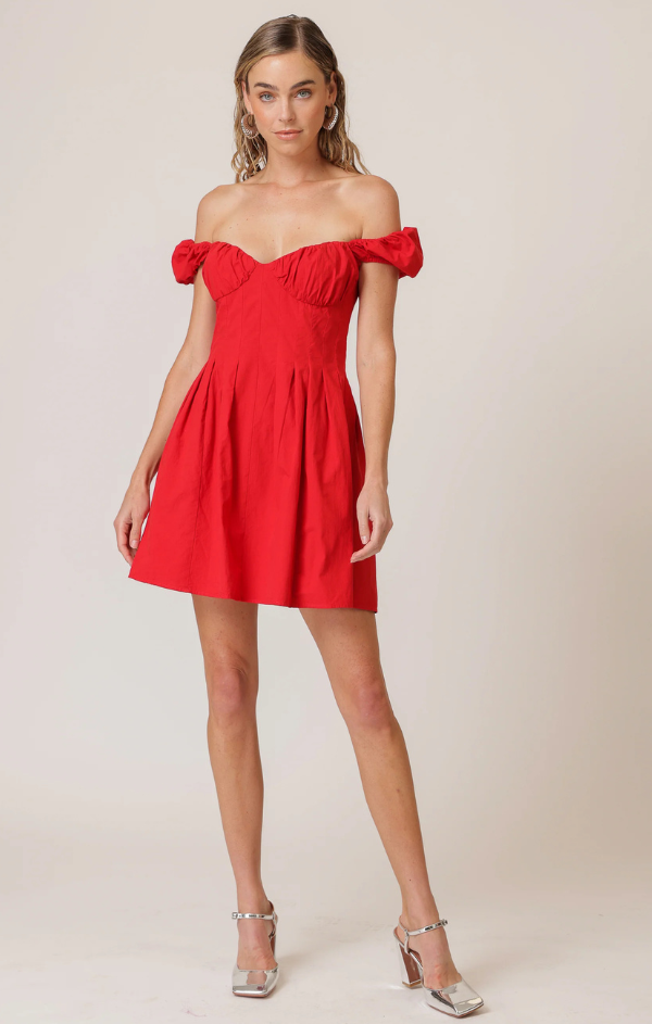line and dot claudine dress Line & Dot - Claudine Smocked Dress