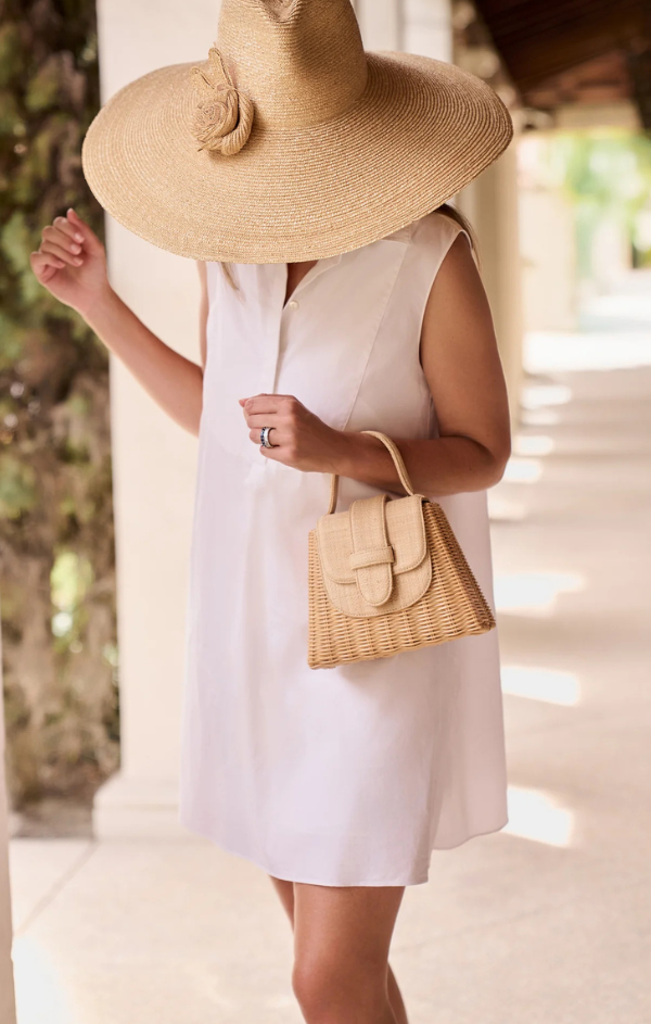 Raffia Petite Lady Bag