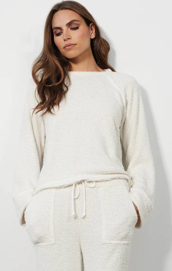 Long Sleeve Crewneck Raglan Tee