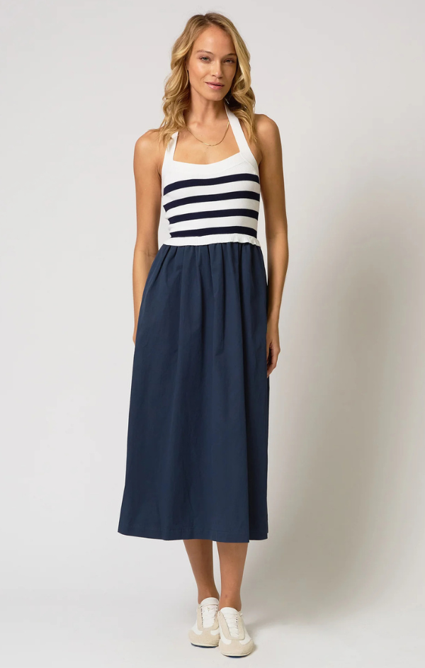 Central Park West Women's Ralph Halter Two For Dress - Blue - Size S
