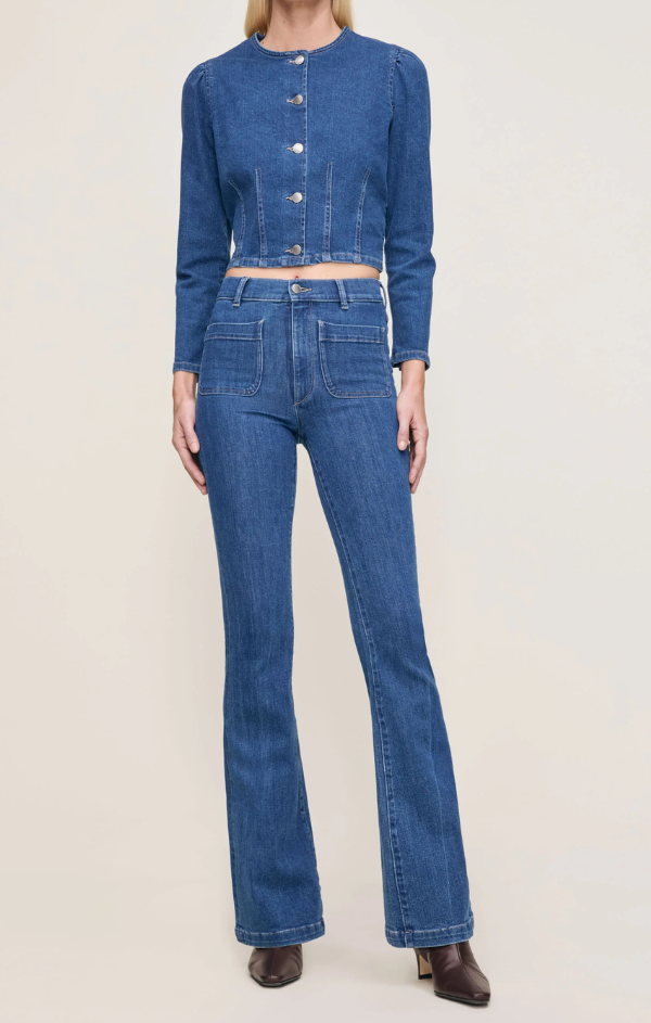 Bridget Boot Instasculpt in Blue Water