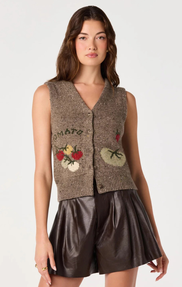 Eira Sweater Vest – Mint