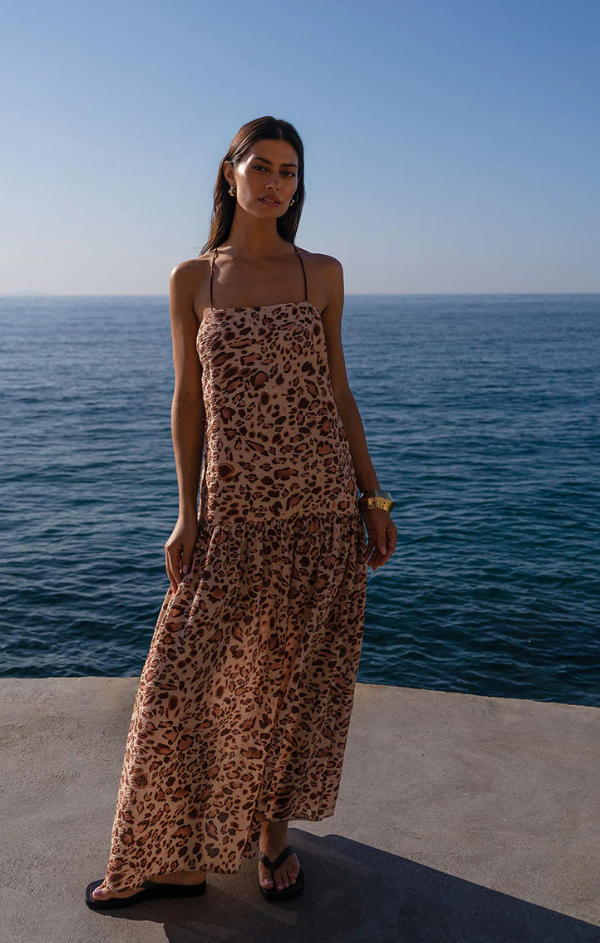 Paris Strappy Maxi Dress