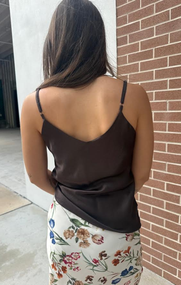 Adjustable Strap Silky Tank