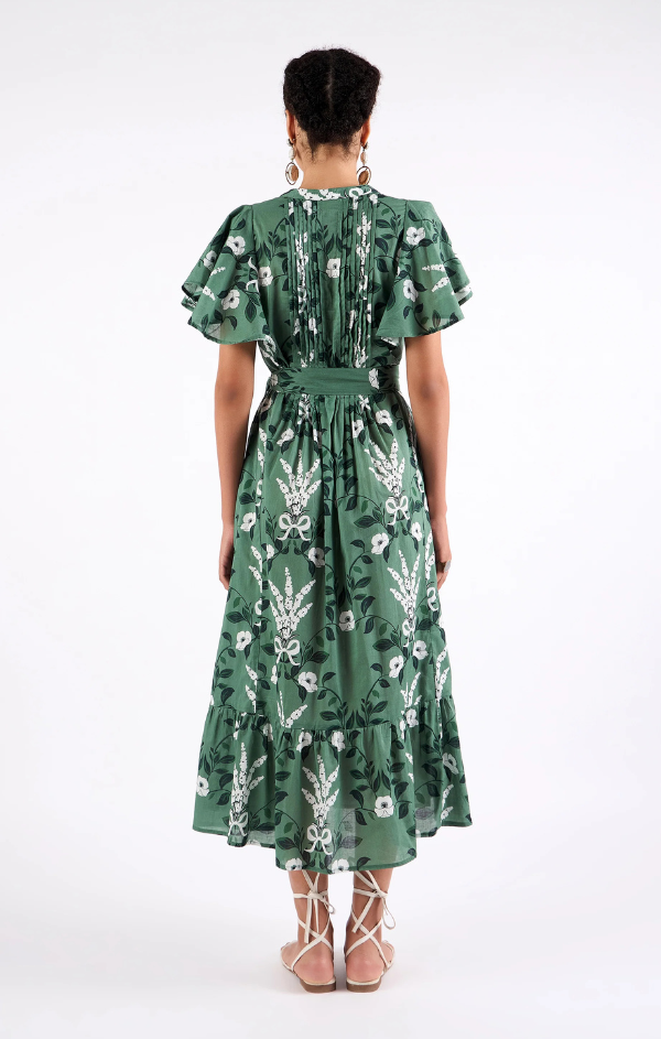 Leni Dress in Lavender Moss