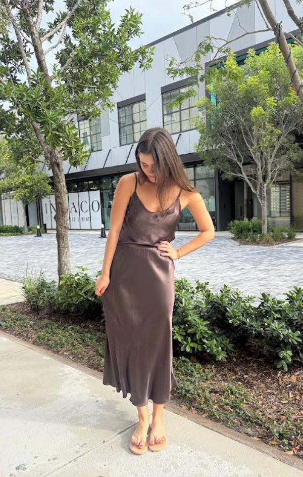 Adjustable Strap Silky Tank