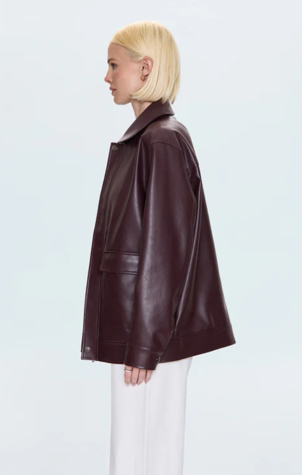 Valerie Faux Leather Jacket