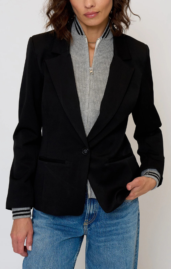Maribel Ponte Blazer with Dickey