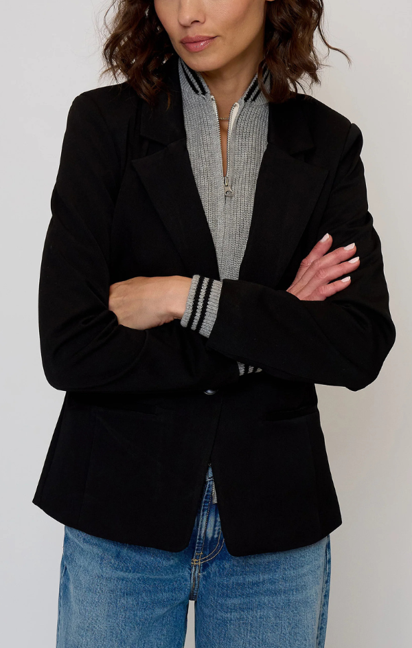 Maribel Ponte Blazer with Dickey