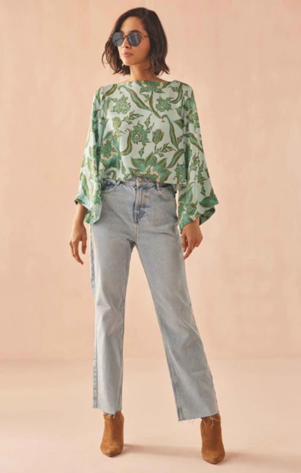 Peyton Blouse in Anissa Moss