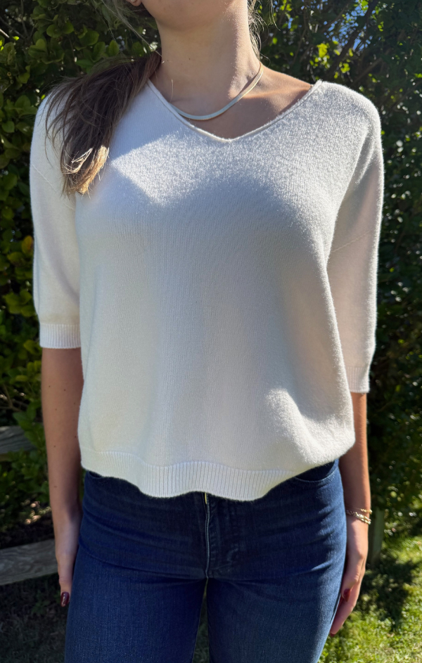 Aspen 3/4 Sleeve Knit Top
