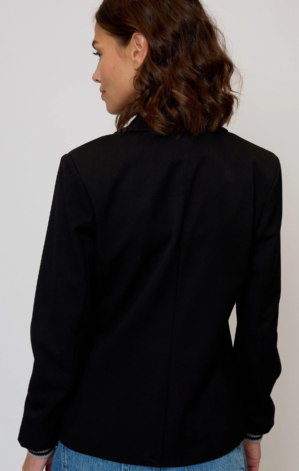 Maribel Ponte Blazer with Dickey